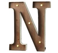 Vintage Illuminated Carnival Lights - A-Z - Choice of Alphabet Letters (Letter N)
