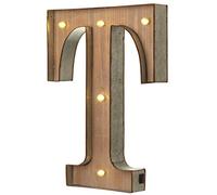 Vintage Illuminated Carnival Lights - A-Z - Choice of Alphabet Letters (Letter T)