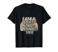 Vintage I'm A Joker Smoker Midnight Toker Rock And Roll T-Shirt
