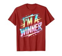 Vintage I'm A Winner All We Do Motivational Game Day Spirit T-Shirt