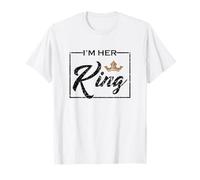 Vintage I'm Her King Couples Matching T-Shirt