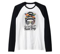 Vintage I'm JUST HERE for Field Day Snack Teacher Win On Raglan Baseball Tee
