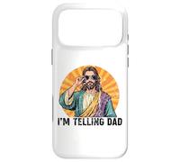 Vintage I'm Telling Dad Funny Jesus Case for iPhone 17 Pro Max