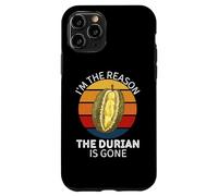 Vintage I'm The Reason Durian Is Gone Fruit Lover Case for iPhone 11 Pro