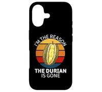 Vintage I'm The Reason Durian Is Gone Fruit Lover Case for iPhone 17