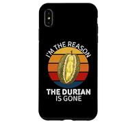 Vintage I'm The Reason Durian Is Gone Fruit Lover Case for iPhone XS Max