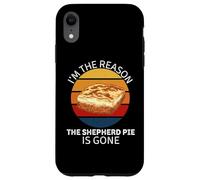 Vintage I'm The Reason Shepherds Pie Is Gone Food Lover Case for iPhone XR