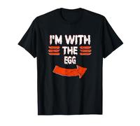 Vintage I'm with the Egg Lazy Halloween Costume T-Shirt