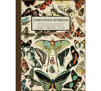 Vintage images of butterflies and moths: Captivating Vintage Butterfly Art for Your Writing and Notes - 120 Pages of College-Ruled Paper in a Spacious 8.5" x 11" Notebook