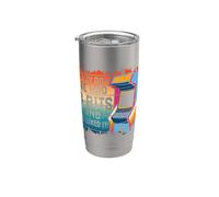 Vintage in My Day We Had 8 Bits and We Liked It Retro Gaming Stainless Steel Insulated Tumbler