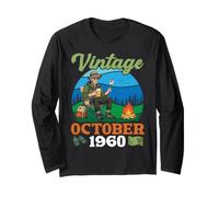 Vintage in October 1960 Happy Birthday 66 Years Old to Me Long Sleeve T-Shirt