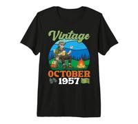 Vintage in October 1967 Happy Birthday 59 Years Old to Me Premium T-Shirt