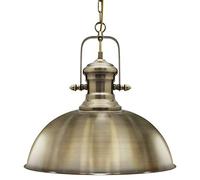 Vintage Industrial Ceiling Pendant Light Brass Antique Retro Metal Hanging Globe Lampshade M0127F