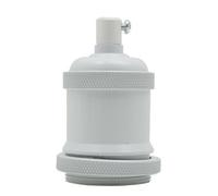 French Gold Industrial Metal Lamp Shade 22cm Wide, 10cm Height,Vintage Cone Pendant Light Cover, Modern Retro Ceiling Lighting for Kitchen, Dining Room Easy Fit Light Shade