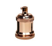 Vintage Industrial E27 Lamp Holder Retro Metal Edison Bulb Socket Ip20, Hard Wired For Diy Pendant Wall Lights