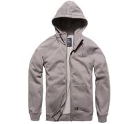 Vintage Industries Basing hooded sweatshirt, grey, size S for Men