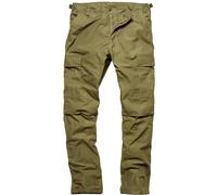Vintage Industries - BDU Cargo Olive - Pants - green - XXL - 65% Polyester, 35% Cotton XXL