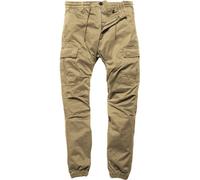 Vintage Industries Chino Hose Vince Cargo Jogger Dark Khaki