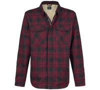 Vintage Industries Class Sherpa Mid-Season Jackets red black M