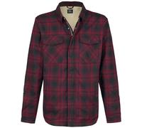 Vintage Industries Class Sherpa Mid-Season Jackets red black M