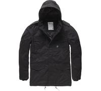 Vintage Industries Darren Parka Jacket, black, size XL for Men
