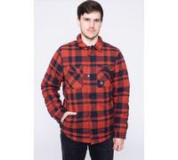 Vintage Industries - Darwin Orange Check - Jacket - orange - S - Shell: 100% Cotton; Lining: 100% Polyester S