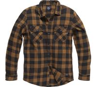 Vintage Industries Globe Heavyweight Shirt, yellow, size XL for Men