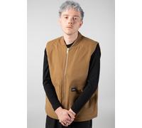 Vintage Industries - Hallet Bodywarmer Dark Tan - Vest - brown - M - Shell: 100% Cotton; Lining: 100% Polyester M