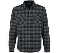 Vintage Industries Harley Shirt Flanel Shirt charcoal black 3XL