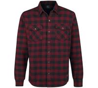 Vintage Industries Harley Shirt Flanel Shirt red black 3XL