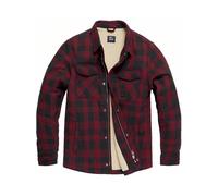 Vintage Industries Holzfällerjacke Craft Heavyweight Sherpa Red Check