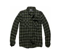 Vintage Industries Karo-Hemd Harley Shirt Green Check - Harley