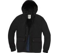 Vintage Industries Ledger Parka, black, size S for Men