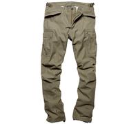 Vintage Industries M65 Heavy Satin Pants, green, size L for Men