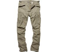 Vintage Industries M65 Heavy Satin Pants, green, size 2XS for Men