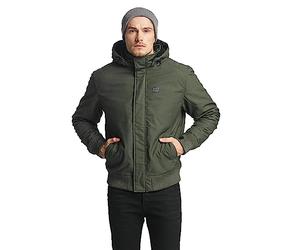Vintage Industries Men Winter Jackets Hudson Olive M