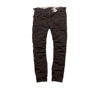 Vintage Industries MILLER M65 TROUSERS Cloth Trousers black 33