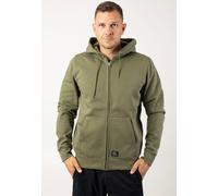 Vintage Industries - Redstone Hooded Bright Olive - Zipper - green - M - 80% Cotton, 20% Polyester,Sweat M
