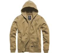Vintage Industries Redstone Hooded Sweatshirt Mens Jacket Sweater Top Sand
