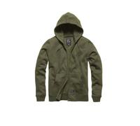 Vintage Industries Redstone Hoodie Hooded zip olive S