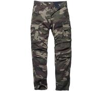 Vintage Industries Reef Pants Mens Cargo Trousers Bottoms Woodland Camo