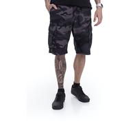 Vintage Industries - Rowing Dark Camo - Shorts - camouflage - S - 100% Cotton S