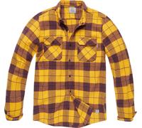 Vintage Industries Sem Flannel Shirt, yellow, size M for Men
