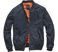 Vintage Industries Welder MA1 Jacket Mens Coat Military Army Night Sky