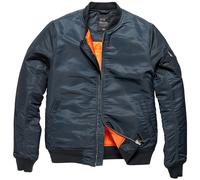 Vintage Industries Westford MA1 Jacket Mens Flight Bomber Combat Night Sky