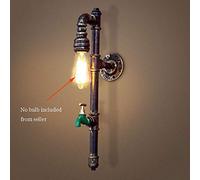 Vintage Industry Steam Punk Lamp Loft Wall Lamp Restaurant Bar Club Porch Corridor Cafe Light Sconce Water Pipe Edison E27 Bra