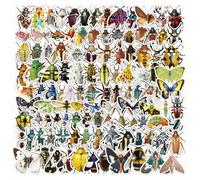 Vintage Insect Stickers,Bug Graffiti Stickers,200Pcs Vinyl Waterproof Decals for Kids Teens,for Phone Laptop Water Bottles Skateboard Computer Phone Luggage Guitar Car Gifts