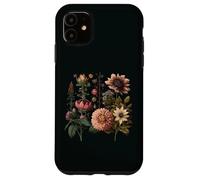 Vintage Inspired Flower Botanical Chart Naturalist Men Women Case for iPhone 11