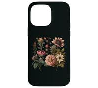 Vintage Inspired Flower Botanical Chart Naturalist Men Women Case for iPhone 14 Pro Max
