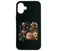Vintage Inspired Flower Botanical Chart Naturalist Men Women Case for iPhone 16 Plus